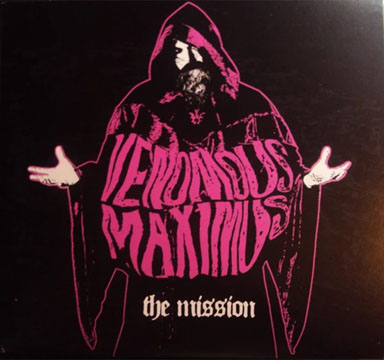 VENOMOUS MAXIMUS "The Mission" LP Green Marble